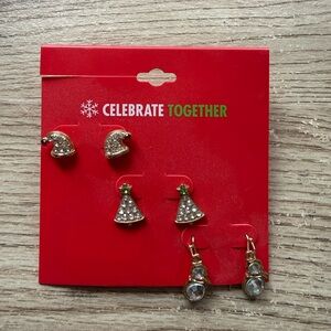 Kohl's Christmas Earring Set